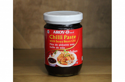Паста Чили с соевым маслом, Aroy-D