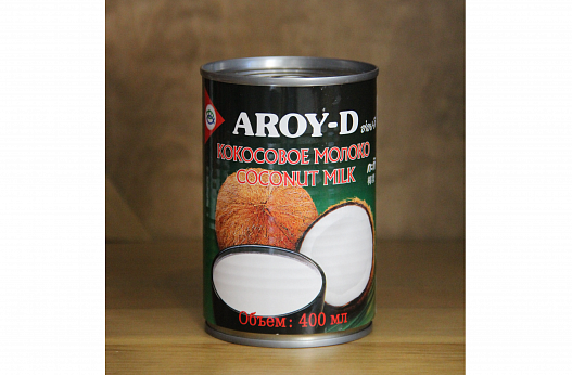 Кокосовое молоко, Aroy-D 400мл 		